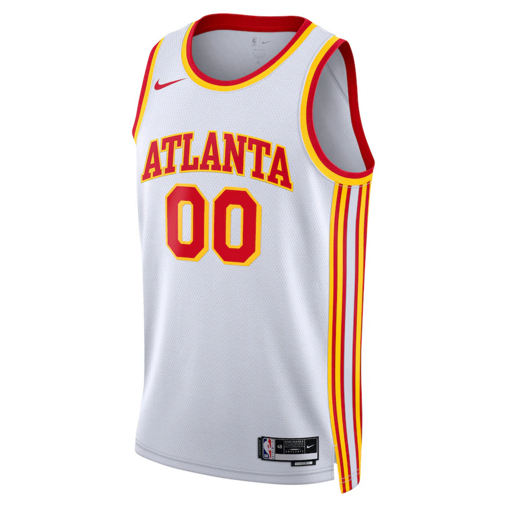 RWA Sportswear Atlanta Hawks New White Nike Custom Jersey