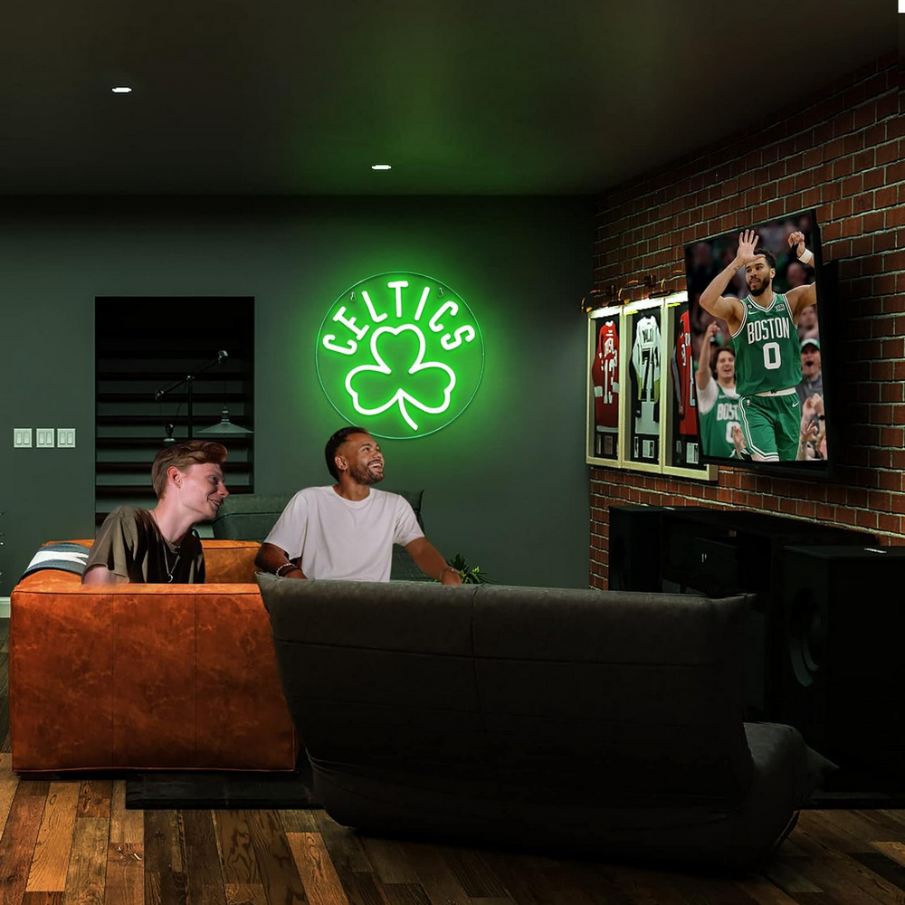 Boston Celtics Neon Light Sign for Wall Decor
