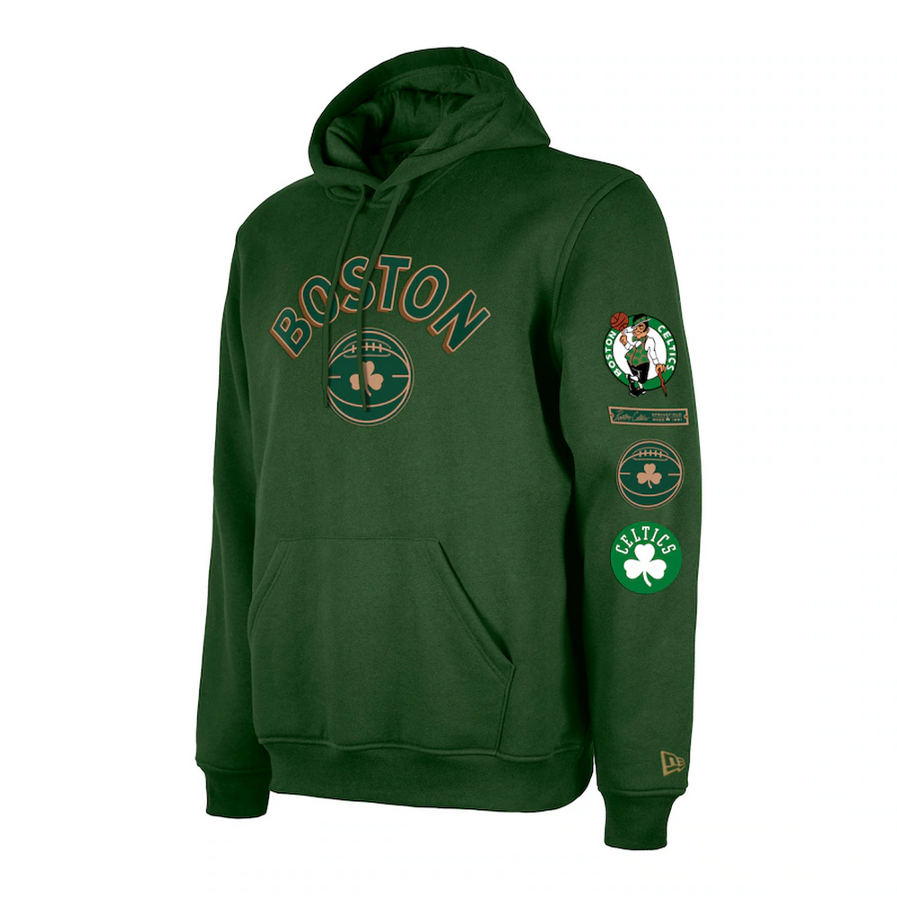 Boston Celtics New Era City Edition Pullover Hoodie