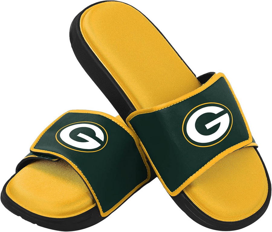 Green Bay Packers Shower Foam Sandals