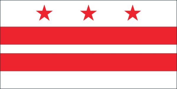 Washington DC Flag 1000