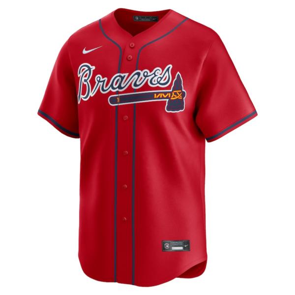 Atlanta Braves Nike Alternate Limited Jersey