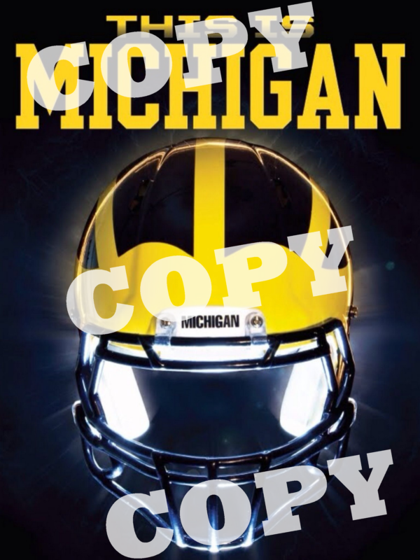 This Is Michigan Football Digital Art Print 1800 Copy